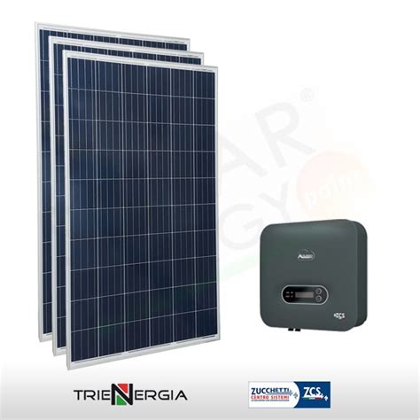 KIT FOTOVOLTAICO 1 KW TRIENERGIA ZCS