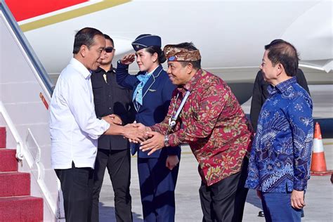 Jokowi Awali Agenda Ktt Wwf Ke Dengan Santap Malam Di Gwk Bali