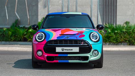 Mini Cooper Colorful Design Wrapstyle