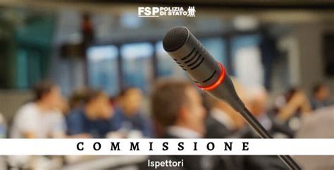 Commissioni Per Il Personale Dei Ruoli Degli Ispettori E Degli