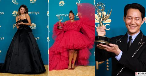 Emmy Awards 2022 Meet The Winners In Stunning Pictures Trendradars India