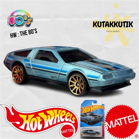 Hot Wheels Mobil Back To The Future Dmc Delorean Biru Hw The S