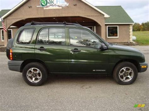 1999 Medium Green Metallic Chevrolet Tracker 4x4 22277854 Gtcarlot