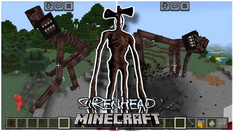 NEW UPDATE Siren Head ADDON By Bendy The Demon 18 Minecraft