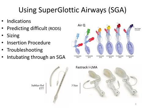 PPT 3 Intro To EM Airway Management Assessment And SupraGlottic