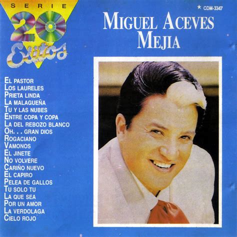 Carátula Frontal de Miguel Aceves Mejia La Serie De Los 20 Exitos