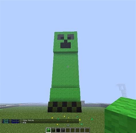 Cartoon Creeper Minecraft Project