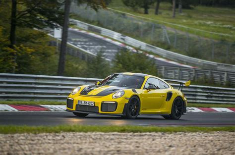 Porsche 911 Gt2 Rs Breaks Nurburgring Rear Drive Record Autocar