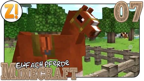 Minecraft Einfach Pferde Unser Erster Karren Let S Play