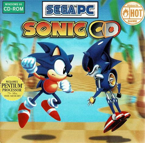 Sonic Cd 1995 Windows Box Cover Art Mobygames