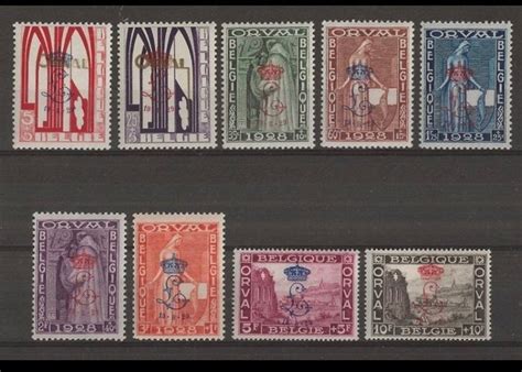 Belgium 1929 First Orval With A Crowned L Overprint Catawiki