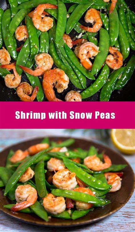 Shrimp With Snow Peas Recipe Shrimp Recipes Healthy Shrimp Recipes