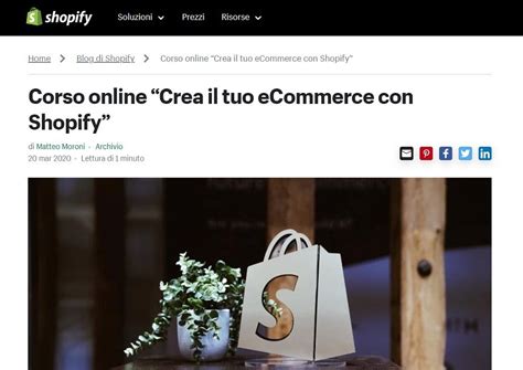 Come Vendere Su Shopify Salvatore Aranzulla