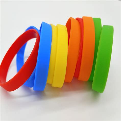 Silicone Rubber Bands Rubber Bracet Silicone Rubber Wristband Rubber