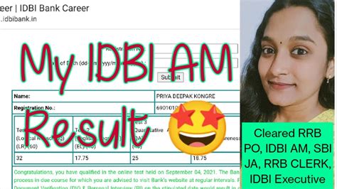 My IDBI AM Result DV Personal Interview Process Idbi YouTube