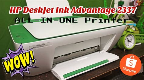 Hp Deskjet Ink Advantage All In One Printer Unboxing