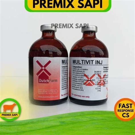 Promo Ready Multivit Inj 100 Ml Multivitamin Inject Lengkap Untuk