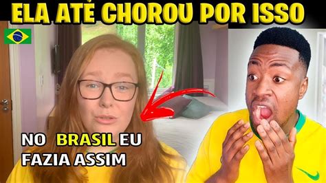 OLHA ELA ATÉ CHOROU POR AMAR TANTO O BRASIL NUNCA VI ALGO IGUAL YouTube