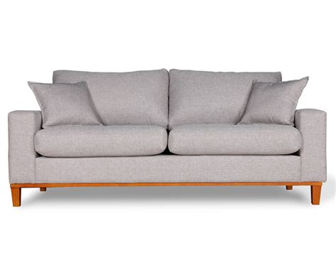 Sofa Living Istambul 3 Lugares Tecido Linho