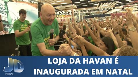 Após polêmica a loja Havan é inaugurada em Natal YouTube