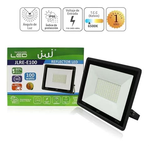 Reflector Led Smd Slim Ip W Luz Blanca Piezas Jwj Mercadolibre