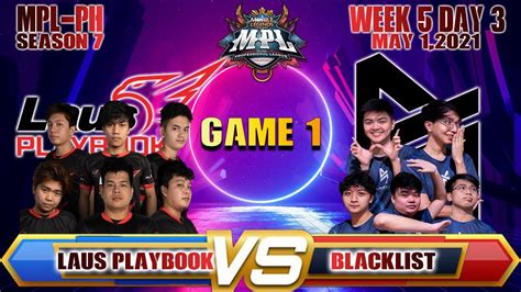 LPE VS BLCK GAME 1 BLACKLIST INTERNATIONAL VS LAUS PLAYBOOK ESPORTS