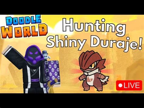 Playing Doodle World Misprint Duraje Hunt Roblox Youtube