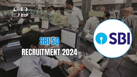 Sbi So Recruitment Notification Out For Specialist Cadre