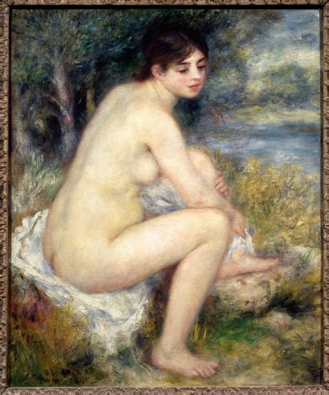 Femme Nue Dans Un Paysage Pierre Auguste Renoir