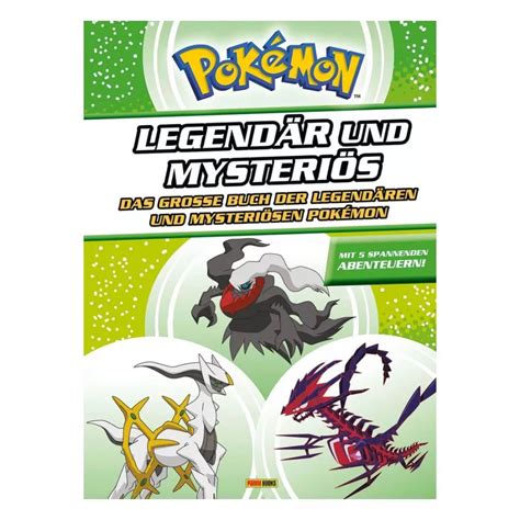 Pokémon Book Legendär und mysteriös German Version Panini