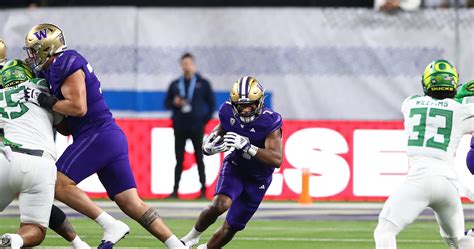 Washington RB Dillon Johnson Expected To Play Vs Michigan After Injury