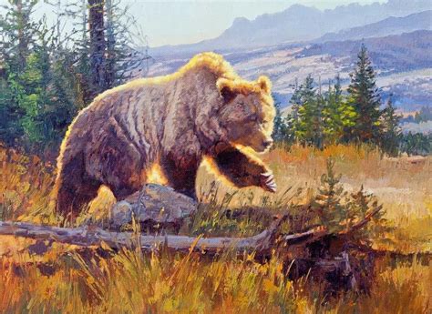 North American Rocky Mountains North American Big Game Paintings