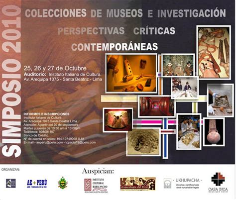 Icom Perú Publicadas Las Memorias Digitales Del Simposio Colecciones