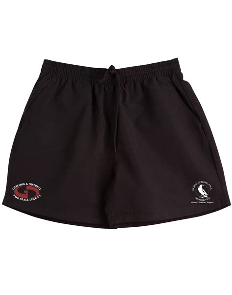 Unisex Black Sports Shorts — Promote It Trophy And Clothing Co