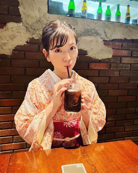 美蘭レンナさんのインスタグラム写真 美蘭レンナinstagram「カフェtime☺️☕️ 先日の文楽鑑賞後はカフェで