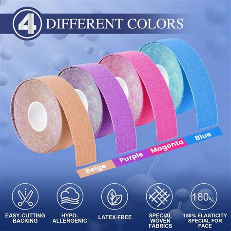 Anti Wrinkle Tape Facial Myofascial Lift Tape For Skin Firming