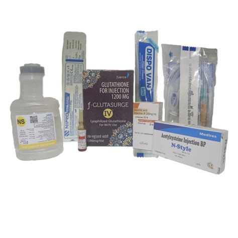 Glutathione Injection Combo Pack