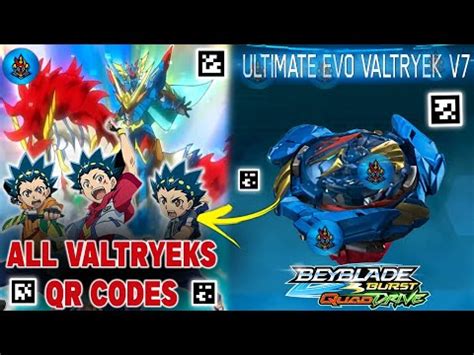 HASBRO REVEAL ULTIMATE EVO VALTRYEK V7 ALL VALTRYEKS QR CODES