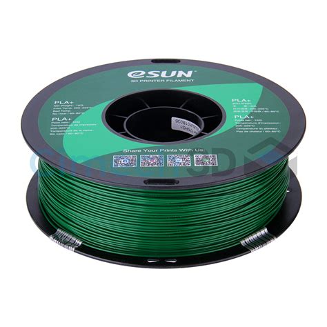 Filamento PLA Verde Pino Marca ESun 1Kg Cimech 3d