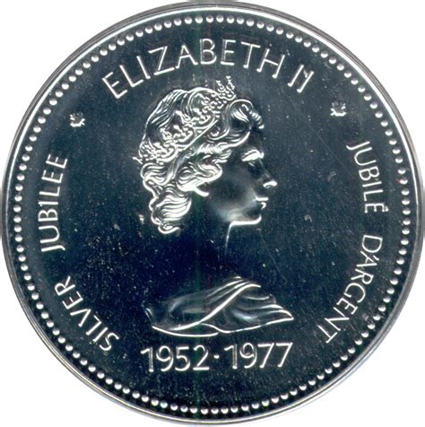 1 Dollar Elizabeth Ii Silver Jubilee Canada Numista