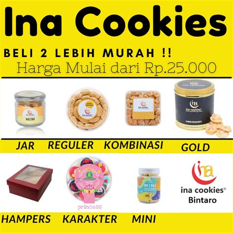 Jual Ina Cookies Kue Kering Enak Murah Shopee Indonesia