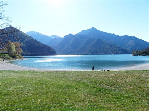 Lago Di Ledro Lake Lake Northern Italy Alps Alpine Landscape