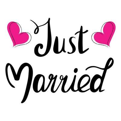 Just Married Vector Art, Icons, and Graphics for Free Download