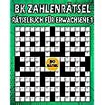 Bk Zahlenr Tsel R Tselbuch F R Erwachsene Zahlenkreuzwortr Tsel F R