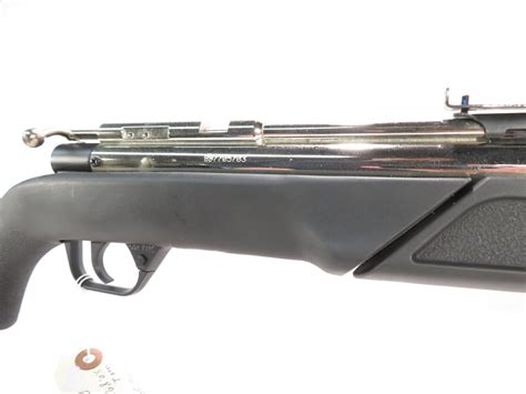 Benjamin 397pa Pellet Rifle With Nickel Finishsynthetic Stock Rare