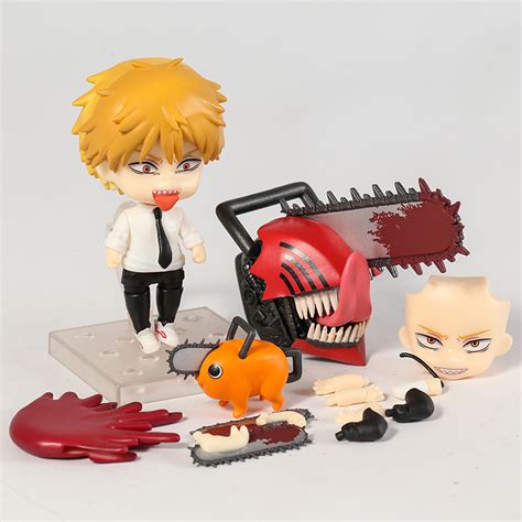 Chainsaw Man Denji Power Action Figurine Pvc Cute Toys Model