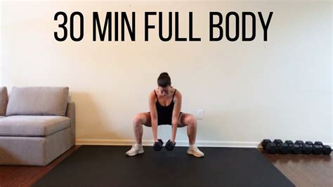 30 Min No Repeat Full Body Dumbbell Workout Build Muscle At Home Youtube