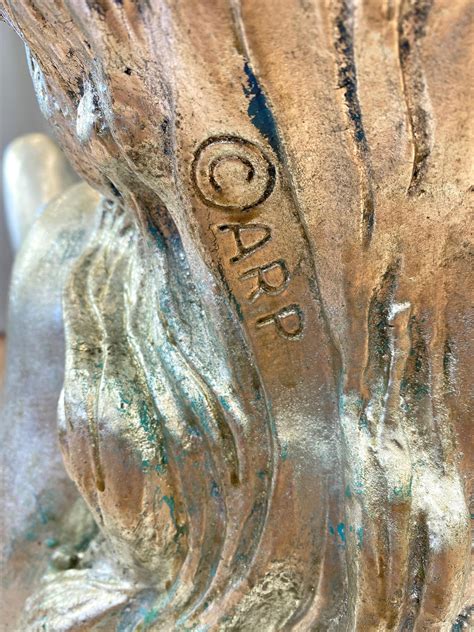 ARP Silver Leafed Nude Female Figural Coffee Table S At StDibs Naked Woman Coffee Table