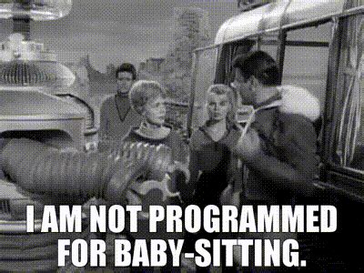 YARN I Am Not Programmed For Baby Sitting Lost In Space 1965