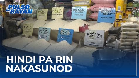 Ilang Tindahan Ng Bigas Sa Guadalupe Market Hindi Pa Rin Nakasunod Sa